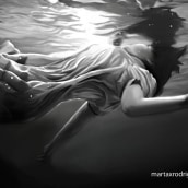 Underwater feel. Traditional illustration, and Fine Arts project by Marta Rodriguez - 07.08.2015