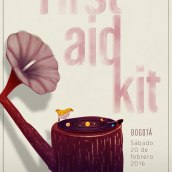 First aid Kit. Ilustração tradicional, e Direção de arte projeto de wallywarlock - 23.07.2015