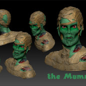 Mi Proyecto del curso Modelado de personajes en 3D. Un proyecto de 3D de Fco. Javier Mompeán Jiménez - 24.07.2015