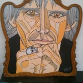 KEITH RICHARDS by PACHUCHO MADRID. Fine Arts project by Pachucho Madrid - 07.25.2015