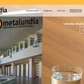 Nueva web corporativa para Metalundia S.L.. Un proyecto de Diseño Web y Desarrollo Web de Luismi Sánchez - 30.05.2015