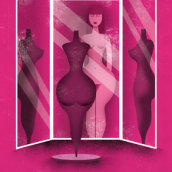 El Espejo desnudo. Un proyecto de Ilustración tradicional, Diseño editorial, Bellas Artes y Escritura de Pablo Manuel M. R. - 03.12.2013