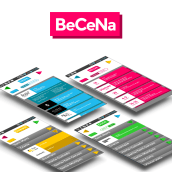 Becena - La guia app para creativos de Barcelona. UX / UI, Design gráfico, e Desenvolvimento Web projeto de Sergio Méndez Tierra - 31.05.2015