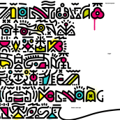 Offf Unmasked. Un proyecto de Ilustración tradicional y Tipografía de Marta Cerdà Alimbau - 07.09.2015