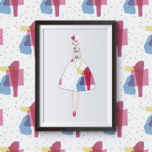 #1 . Design, Traditional illustration, Fashion, and Collage project by Joana - 09.08.2015