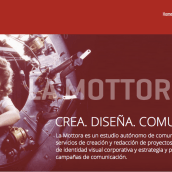 La Mottora. Mi Proyecto del curso Diseño web: Be Responsive! . Een project van  Ontwerp, Webdesign y  Webdevelopment van Susana Abad - 06.09.2015