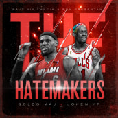 #TheHateMakers CD cover. Music, and Graphic Design project by Raúl Fernández Lugilde - 08.19.2015