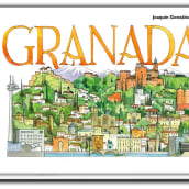 Libro de acuarelas de Granada. Traditional illustration project by JOAQUIN GONZALEZ DORAO - 09.22.2015