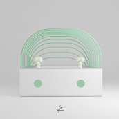 Bubble. Arquitetura de interiores, e Design de produtos projeto de Yago Zabaleta - 23.09.2015