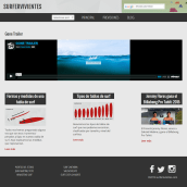 surfervivientes.com. Un proyecto de Diseño Web y Desarrollo Web de Arturo Grau Serrano - 30.09.2013