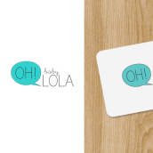 Oh baby lola, identidad corporativa. Art Direction, Br, ing, Identit, and Graphic Design project by Daniela Setien - 10.05.2015