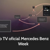 Canal Web TV Oficial Mercedes Benz Fashion WeekNuevo proyecto. Un proyecto de Br, ing e Identidad, Arquitectura de la información, Marketing, Diseño Web y Desarrollo Web de Ana Rico Sánchez - 31.12.2012