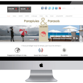 Parasoles SUNTOP & Paraguas RAINTOP. Graphic Design, Web Design, and Web Development project by VIRGINIA HERMIDA LORENZO - 01.23.2015