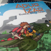 Ilustraciones para libro infantil Adur eta Izar. Ilustração tradicional, e Design gráfico projeto de Yago Roselló Lozano - 30.11.2014
