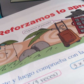 Ilustraciones para libros didácticos infantiles.. Ilustração tradicional, e Design gráfico projeto de Yago Roselló Lozano - 14.03.2015