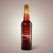 Kingdon Beer. Design, Direção de arte, e Packaging projeto de Diego de los Reyes - 20.10.2015