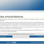 Herramienta: Autodiagnóstico - Ministerio de Industria, Energía y Turismo DGIPYME. Web Development project by María Díaz-Llanos Lecuona - 10.22.2015