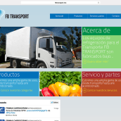 FB TRANSPORT: SITIO WEB. Desenvolvimento Web projeto de Juan Pablo Calderón Preciado - 25.07.2012