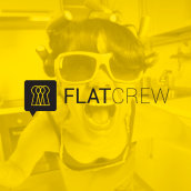 Flatcrew. UX / UI, Art Direction, Br, ing, Identit, Graphic Design, Web Design, and Web Development project by Comando Suricato - 10.25.2015