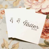 El Taller & Co.. Fotografia, Br, ing e Identidade, e Design gráfico projeto de Atomika Studio - 14.10.2015