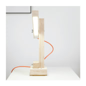 Wooden Desk Lamp. Product Design project by PAUSA design studio - 11.30.2014