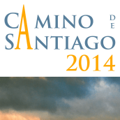 Cartel Camino de Santiago. Design gráfico projeto de Puri Giménez Torres - 14.11.2015