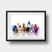 Fotografía de producto: Envases de perfumeria. Un proyecto de Fotografía, Packaging y Post-producción fotográfica		 de Oscar Aceves Gallardo - 18.11.2015