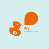 Piu · Online Radio Station. Traditional illustration, Art Direction, Br, ing, Identit, and Graphic Design project by André - 11.27.2014