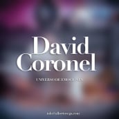 David Coronel album. Fotografia, Direção de arte, e Design de iluminação projeto de José Alberto González Vega - 22.11.2015