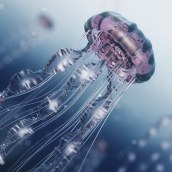 Jellyfish Tutorial // 3D CGI. Advertising, 3D, and Art Direction project by Víctor Navarro - 12.05.2015