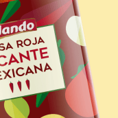 Salsa picante mexicana. Un proyecto de Diseño gráfico, Packaging y Diseño de producto de Carolina Lozano - 21.12.2015