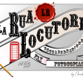 Logotipo Locutorio La Rua. Un proyecto de Diseño gráfico de Christian Fernandez Campos - 24.10.2015