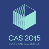 CAS2015 - Conferencia Agile Spain. Direção de arte, Br, ing e Identidade, Eventos, e Design gráfico projeto de pounstudio - 18.01.2016