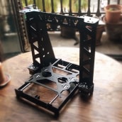 Construïnt una Impressora 3d. 3D projeto de Isaac Peñarroya - 29.08.2015