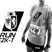 diseño logo RUN-EZKABARTE. Design project by Marina Burgaya - 01.23.2016