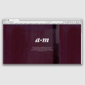 Website for the portuguese artist Ana Martins artist. UX / UI, Web Design, e Desenvolvimento Web projeto de Filipa Ribeiro - 25.01.2015