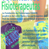 Elaboración cartel publicitario Fundación Actualfisio. Marketing project by Iván Morato Poveda - 06.19.2015