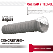 Empresa Concretubo. Design, Br, ing & Identit project by Beatriz Elena Alvarez Diaz - 02.20.2016