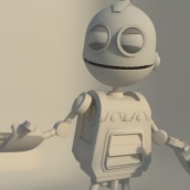Clank, robot. Een project van 3D van Carla González García - 03.12.2014