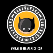 Fan art Batman. Un projet de Design  , et Webdesign de Veronica Almech - 06.03.2016