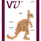 Revista vinos y viajes. Un proyecto de Diseño editorial de Sandra Bermudez - 08.03.2016