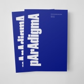 Paradigma. Revista Universitaria de Cultura . Design editorial, Design gráfico, e Tipografia projeto de Brigada Estudio - 29.03.2016