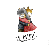 A mamá. Traditional illustration project by Andrei Arrunátegui - 04.05.2016