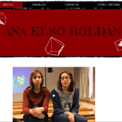web portfolio. Un proyecto de Diseño gráfico de Ana Elso Roldán - 05.04.2016