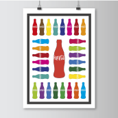 Ilustraciones Coca-Cola. Design, Ilustração tradicional, Br, ing e Identidade, e Design gráfico projeto de Lorena Caminero Ambit - 10.04.2016