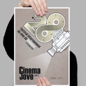 CinemaJove 2013. Graphic Design project by Jose Ribelles - 04.13.2016