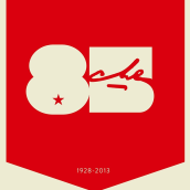 85 Aniversario del Nacimiento de Ernesto "Che" Guevara.. Design, e Design gráfico projeto de Florencia Caprara - 03.05.2016