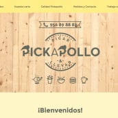 Web corporativa Restaurante. Marketing, Web Design, e Desenvolvimento Web projeto de Chelo Fernández Díaz - 14.04.2016