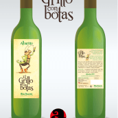 Diseño de varias etiquetas de Vino para Grupo Gallego Valei. Un proyecto de Ilustración tradicional, Diseño de personajes y Diseño gráfico de maria ibeas sanchez - 06.06.2016