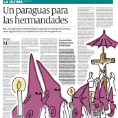 Ilustración de Prensa. Traditional illustration, and Editorial Design project by Yoana Novoa - 06.12.2016
